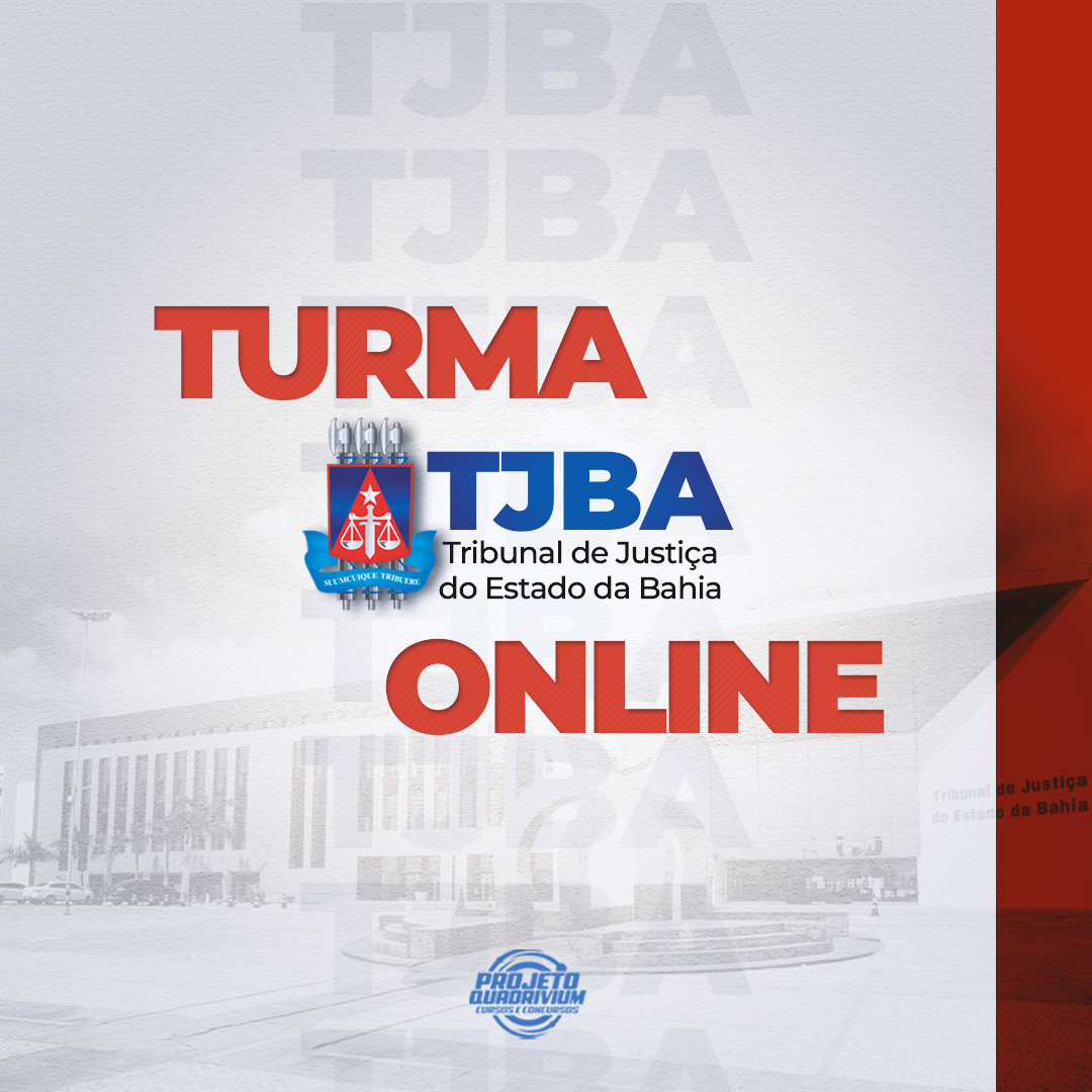 CURSO ONLINE – TJBA