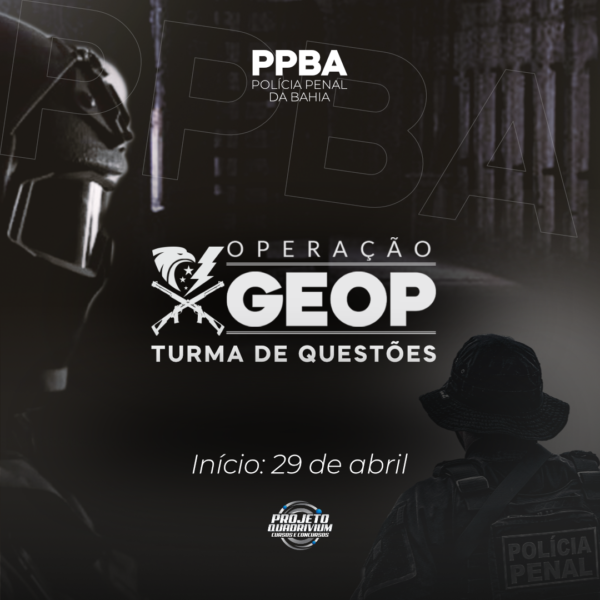 Turma de Questões – Operação Geop