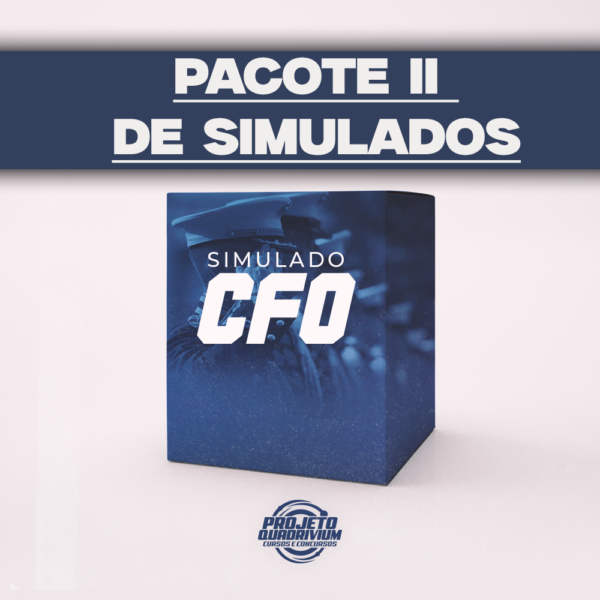 COMBO DE SIMULADO II - CFO PMBA (PRÉ-EDITAL)