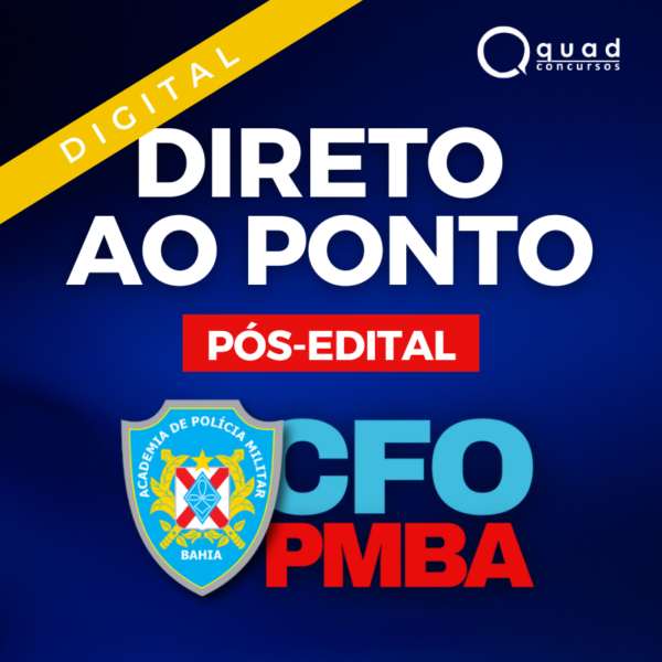 Módulos Direto ao Ponto CFO PMBA - Digital