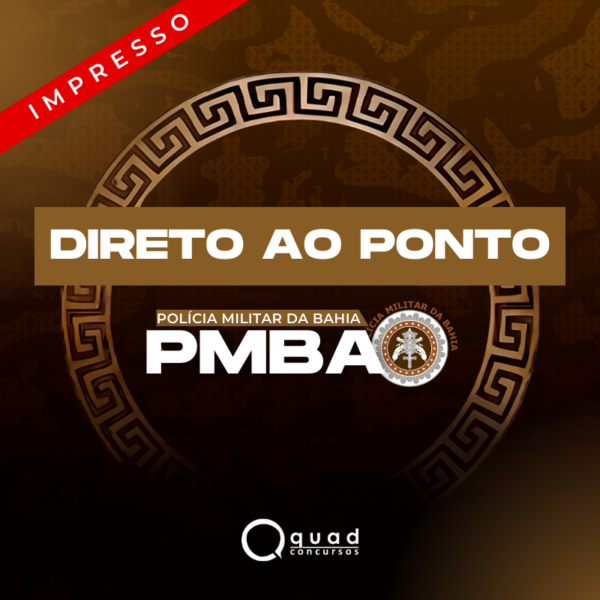 Módulos Direto ao Ponto SD PMBA - Impresso